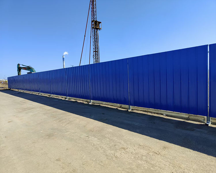 密云工程围挡板案例